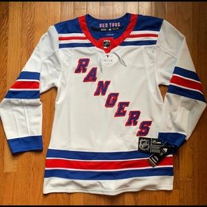 New York Rangers adidas white authentic jersey